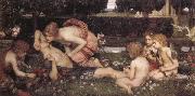 John William Waterhouse The Awakening of Adonis oil on canvas